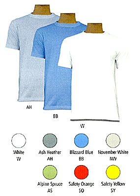 Unisex Basic T-Shirt, in 7 Farben